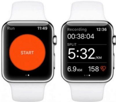 Running app outlet apple watch 3