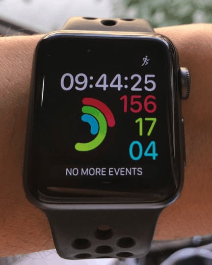 Apple watch shop 3 running review