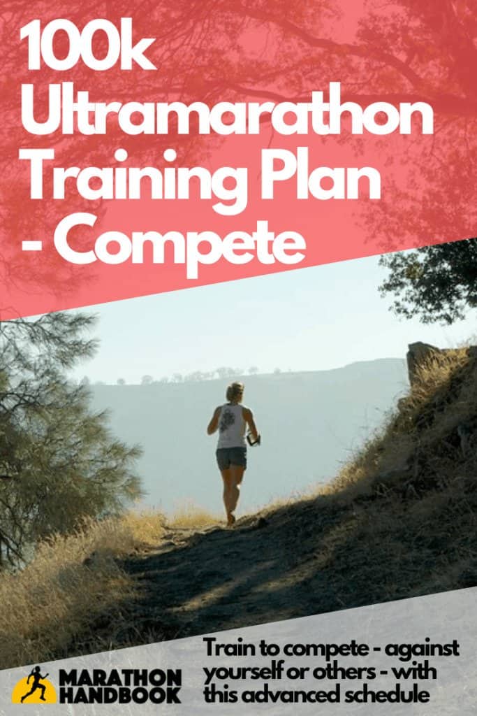 100k ultramarathon training plan compete