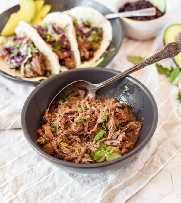 Instant Pot Shredded Beef Tacos