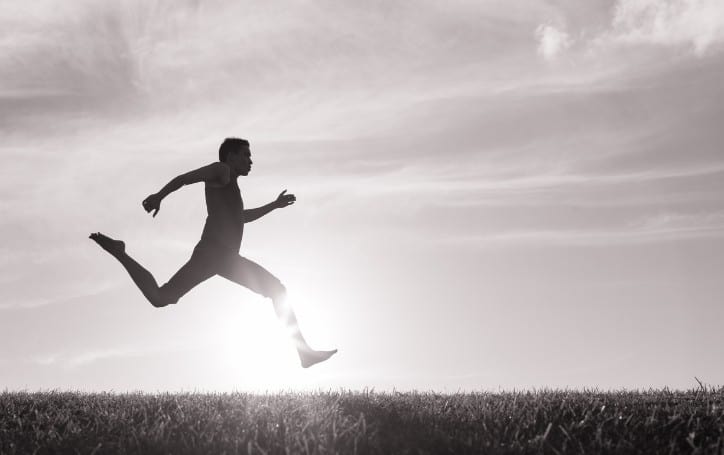 how to run without getting tired leap