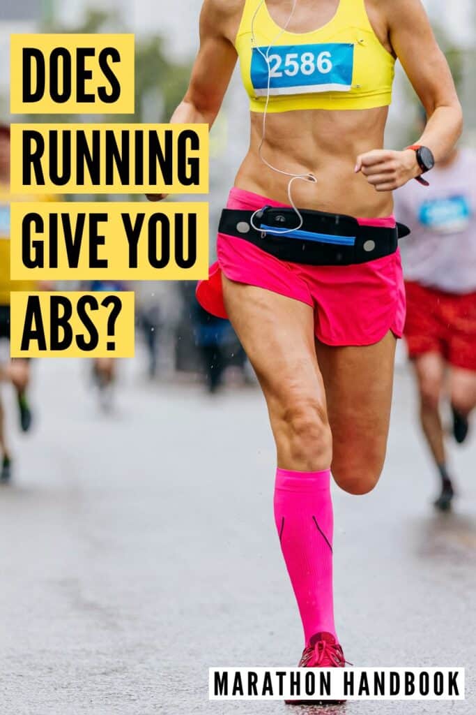 does running give you abs?