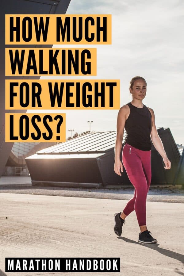 Walking to lose weight chart kg