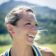 a smiling marathon runner