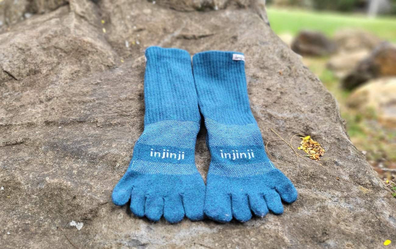 Injinji COMPRESSION Performance Recovery ToeSocks/Five Finger Socks Running  Marathon Race Workout Sports Trail Toe Socks