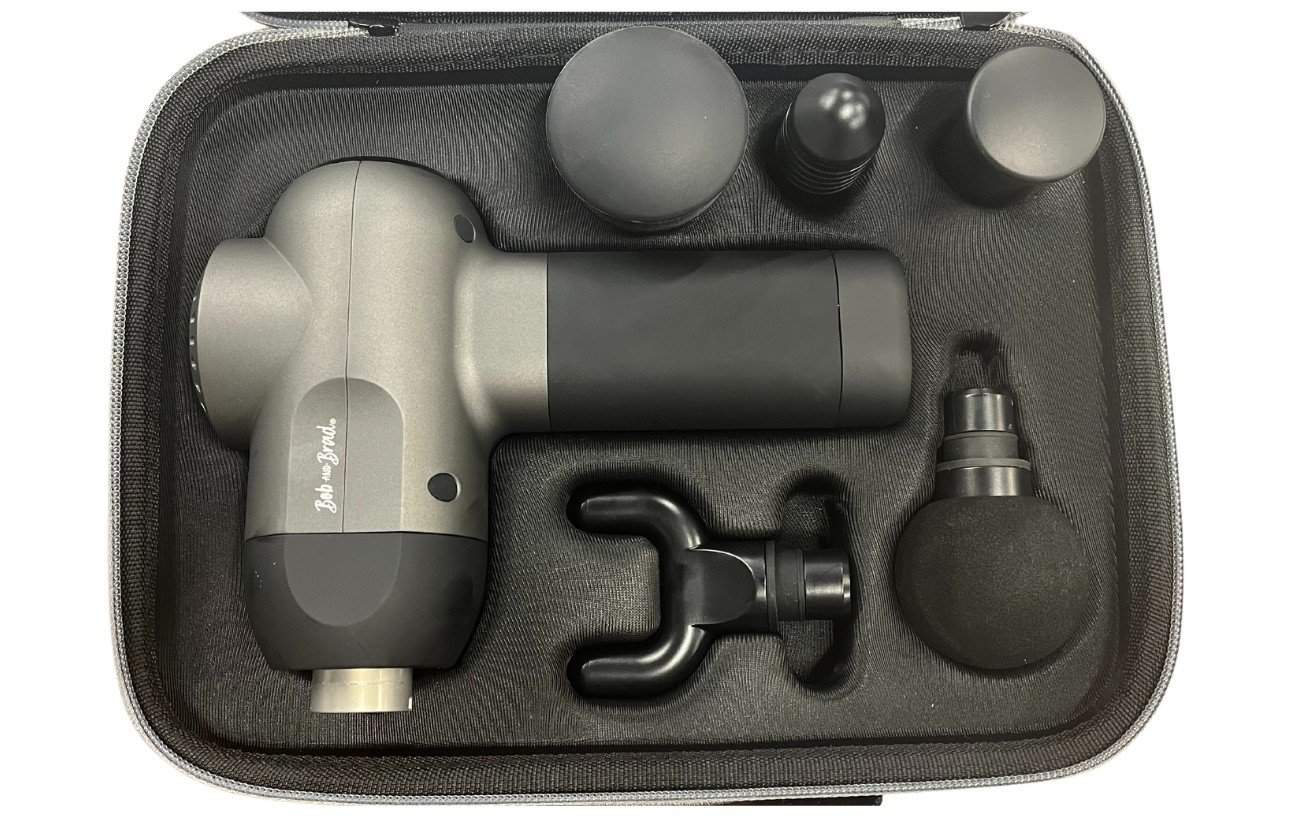 BOB AND BRAD C2 Massage Gun Deep Tissue Percussion Muscle Massager with 5  Speeds and 5 Heads, Electric Back Massagers (Brand New)