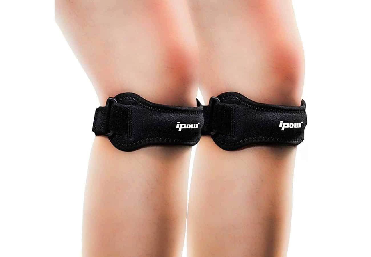 IPOW Knee Pain Relief & Patella Stabilizer Knee Strap Brace