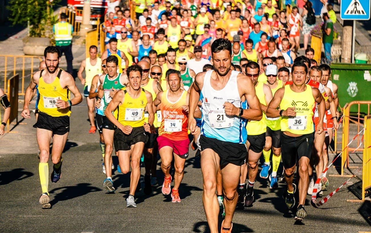 Una gran carrera de carrera