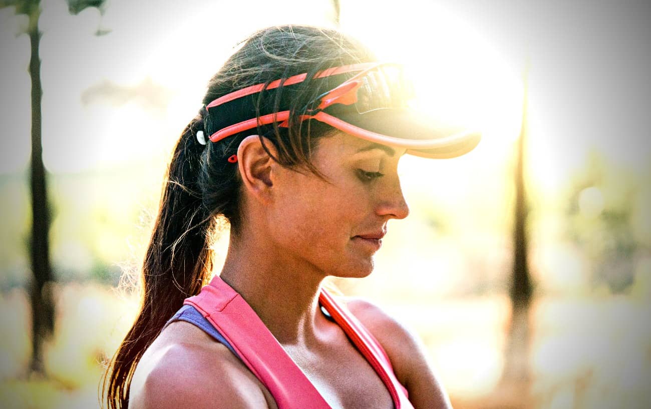 Running With Allergies: 10 Tips To Help You Enjoy Seasonal Running 6 A person with a visor.