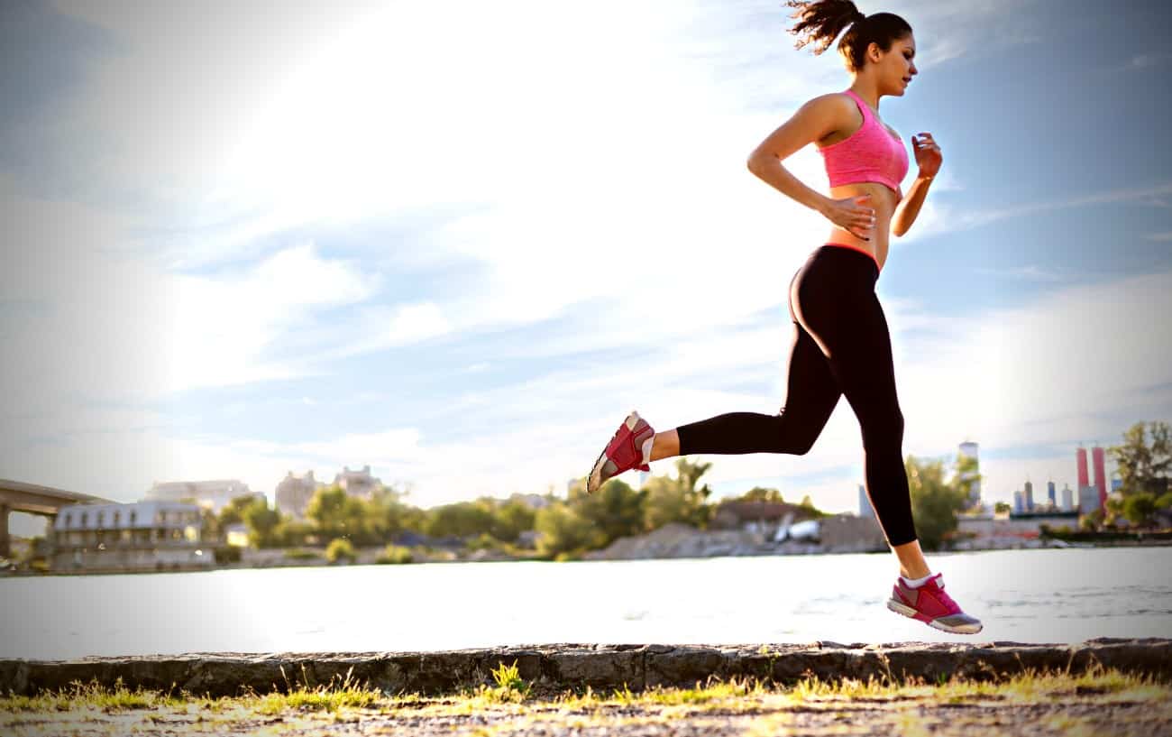 A person running an LSD run.