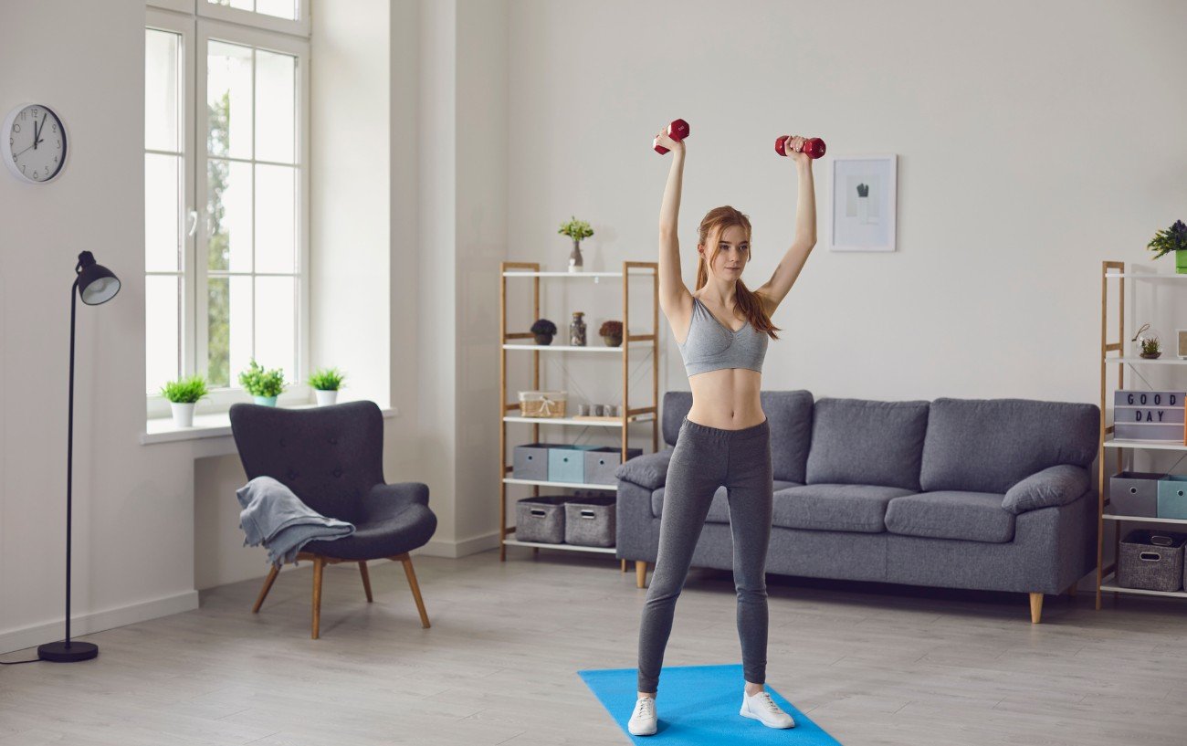 hiit workout living room moms