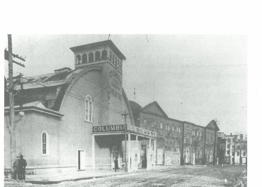 The old Washington Street Rink, the site for Edward Payson Weston's historic 500-mile, six-day performance in 1874. (Newark Public Library)
