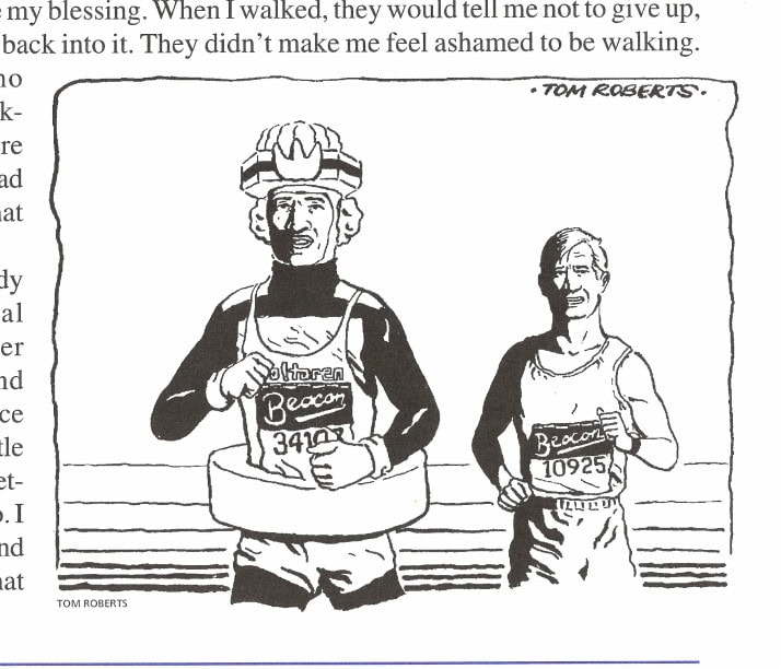 Doug Kurtis's Runography — photo credit: Sue Spillane / Northville Record