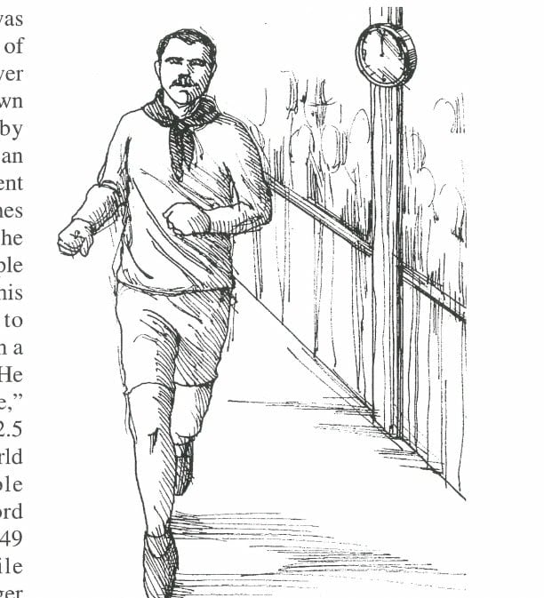 On the first day, Charles Rowell broke his own 100-mile record, covering the distance in 13:26:30.