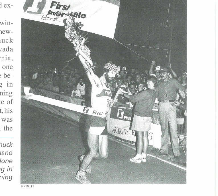 The History of Western States 38 1986 winner Chuck Jones trained as no one had ever done before, putting in 200+-mile training weeks.