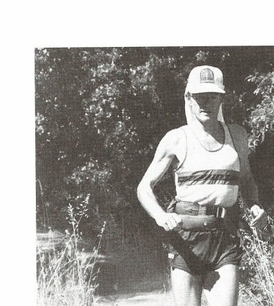 There Could Be Magic 13 Doug on the trail during the 1986 Western States. © Ken Lee