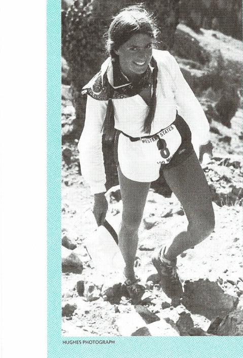 There Could Be Magic 17 Mo Livermore coming up Cougar Rock in the 1981 Western States Endurance Run.