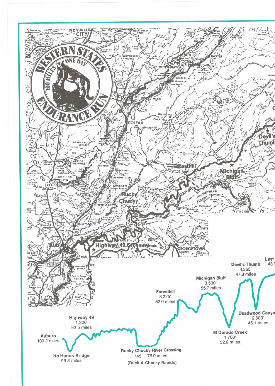 The Trail of the Western States Endurance Run