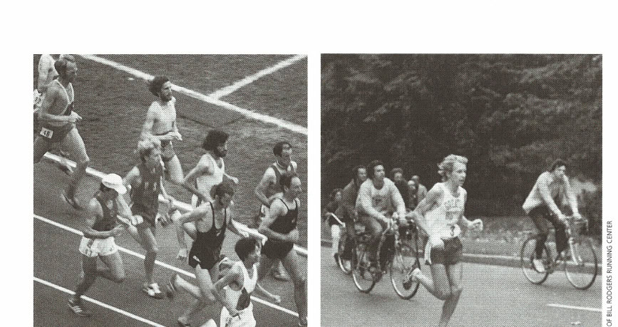 Marathon Lessons from the "King of the Roads" 10 Bill went from one of the worst situations of his running career—finishing 40th in the 1976 Olympic Marathon after being the prerace favorite (left)—to winning the first of his four consecutive New York City Marathons in 1976 (right).