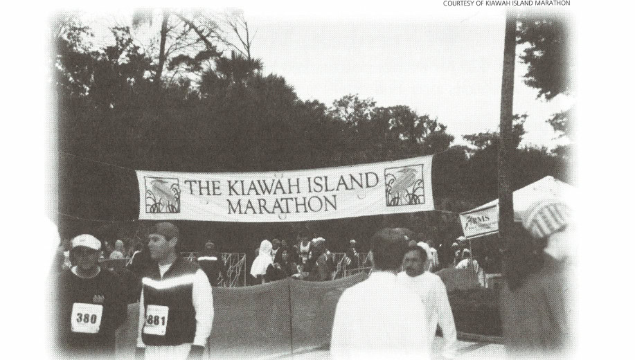 Kiawah Island Marathon 9 The start area of the Kiawah Island Marathon. Courtesy of Kiawah Island Marathon.