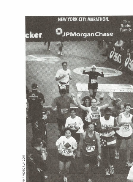 New York 2001 15 New York City Marathon runners. © Victah / Photo Run 2001