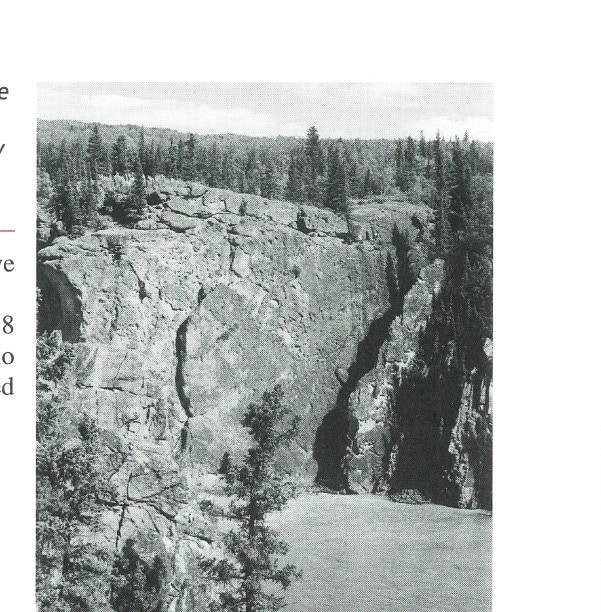 The Hell's Gate Canyon where the "Ferryman" rafts race participants across the Smoky River, alias "River Styx" on raceday.