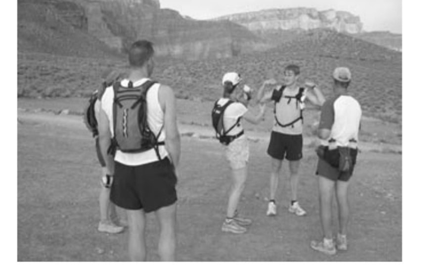 A Marathoner’s Next 11 Members of the Georgia Ultra Trail Society (GUTS) at the Grand Canyon in May 2004.