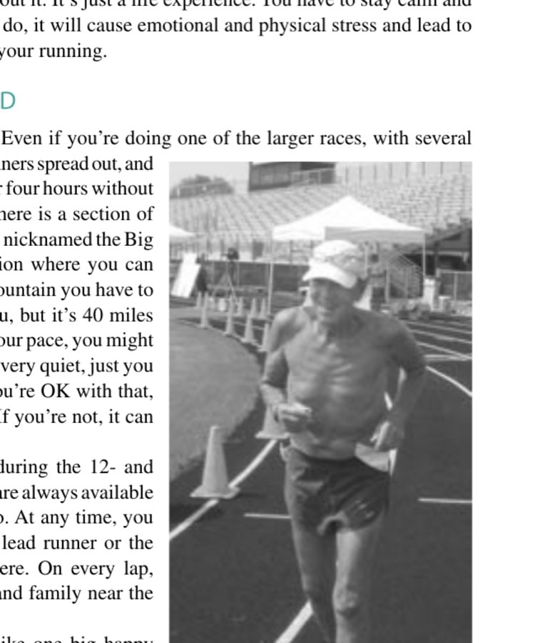 A Marathoner’s Next 15 Gene Turnipseed, 72, at the Badgerland 12 & 24 Hour Run.