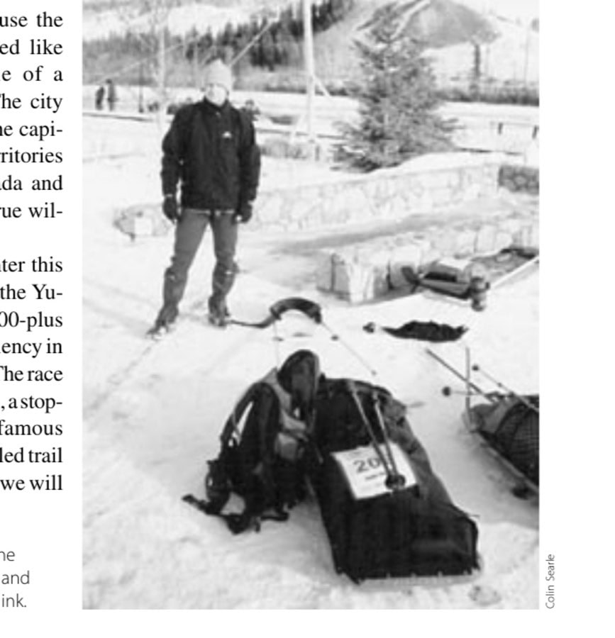 Fun And Folly In the Yukon 9 The calm before the storm. I am prepared and ready to go, or so I think.