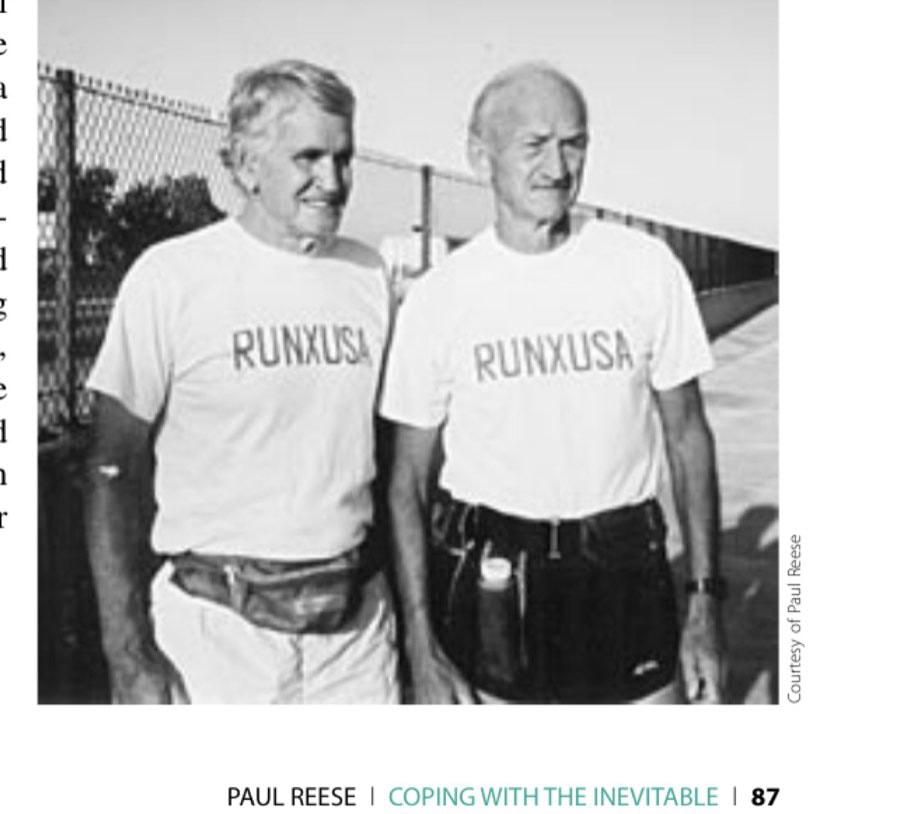 George and Paul have both run the width of the USA.