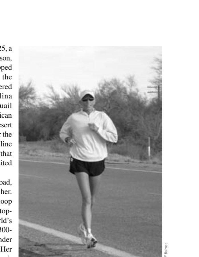 Pam Reed taking it one 25-mile loop at a time.