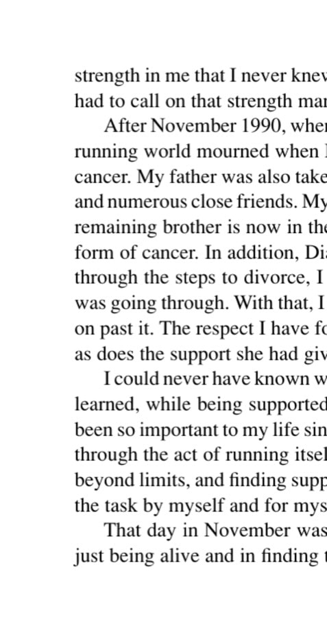 Letter From The Middle Of The Pack 3 Going to the well, and finding it empty. The author captured during the late miles.