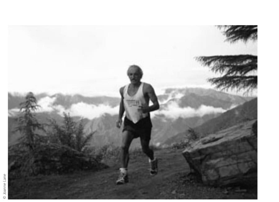Peter Lane running…need to add more to this caption.