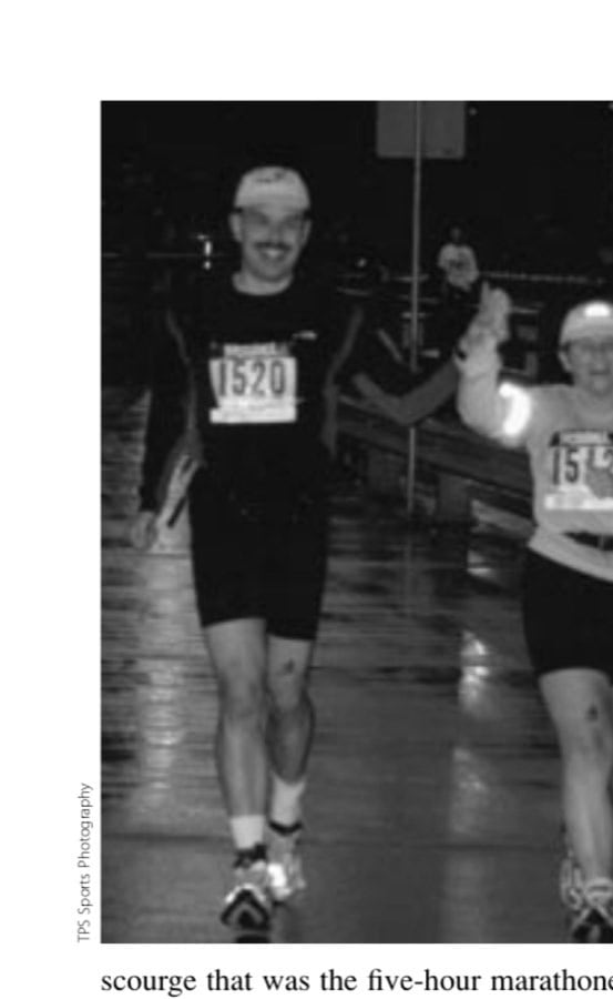 My Most Unforgettable Marathon: May/June 2006 8 High Level Bridge at the 40K mark.