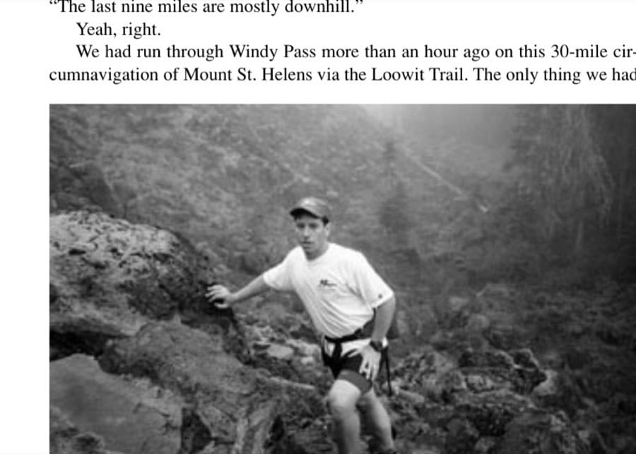 Five hundred-year-old lava flows on the south side of Mount St. Helens make for slooooow going.