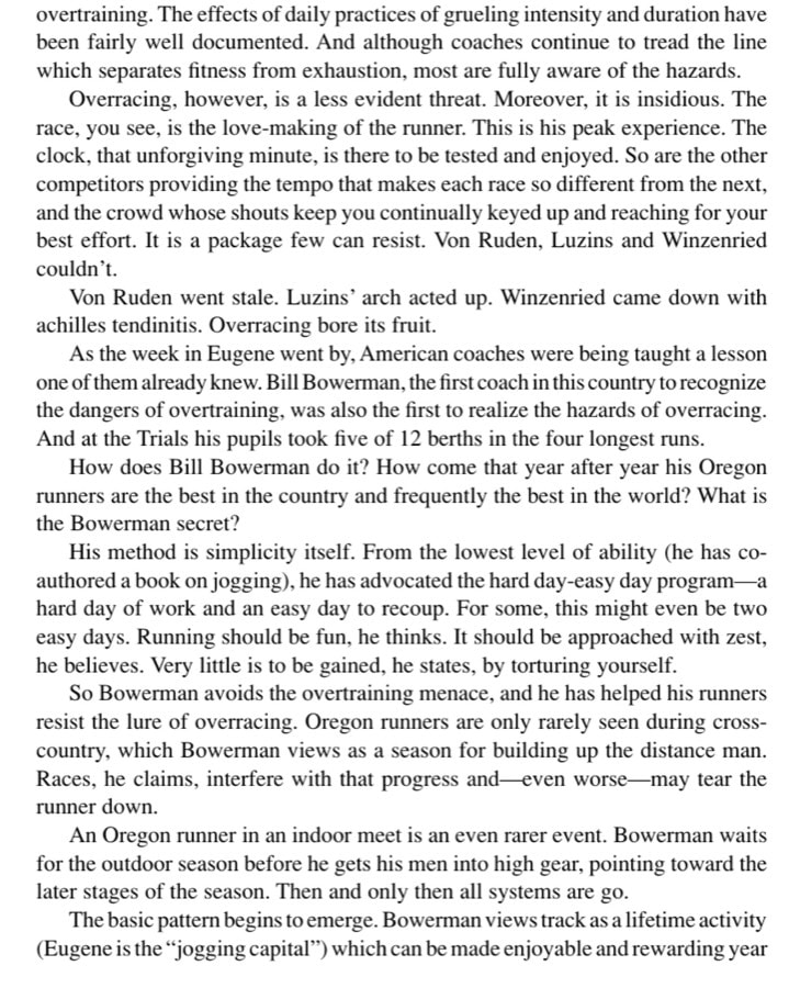 Dr. Sheehan on Running, Part 3 6 Michael Hughes