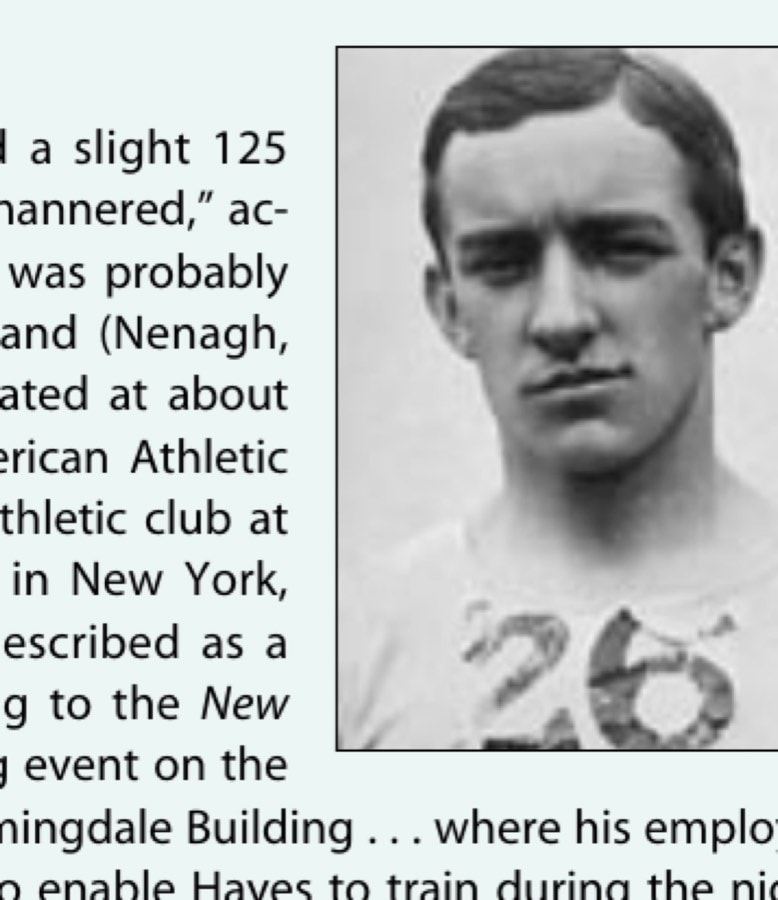 Johnny Hayes (April 10, 1886–August 23, 1965)