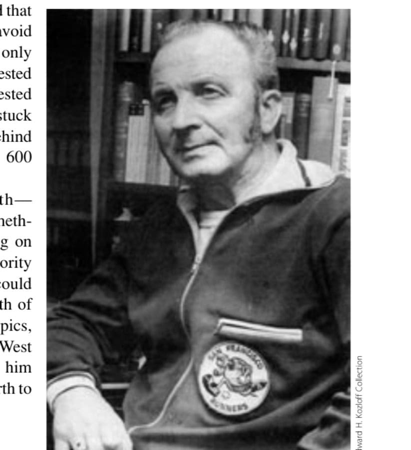Endurance Training’S Grand Old Man 11 A day at the office: Ernst van Aaken in his library.