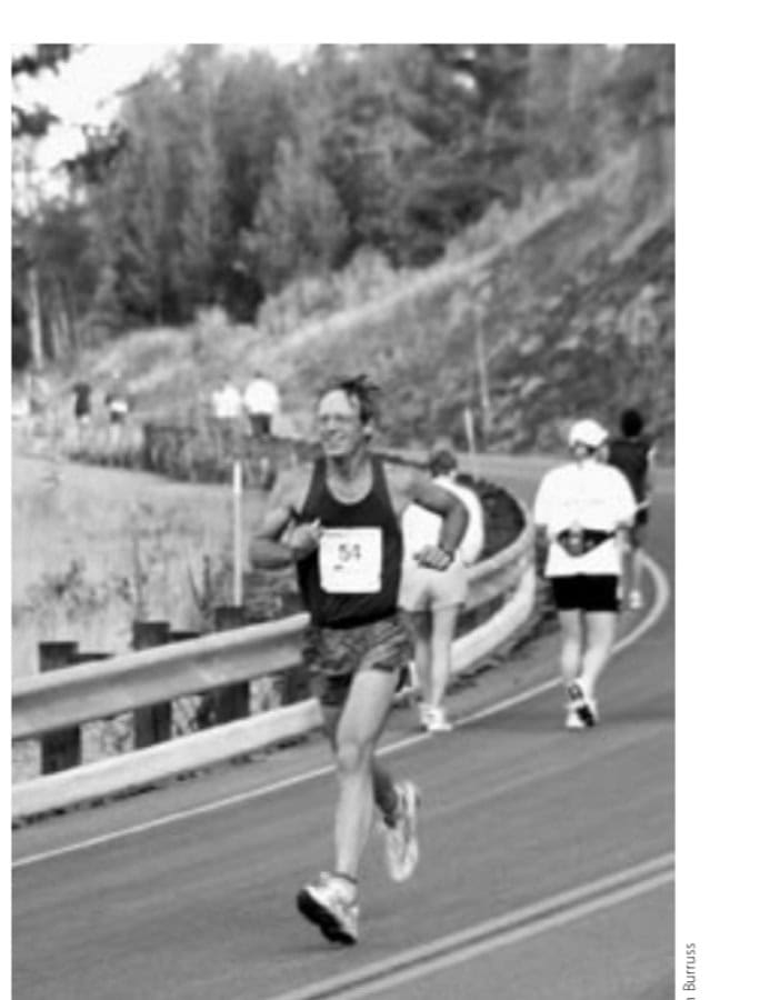 In Praise Of Small-Town Races 12 Near the half-way point at Bear Claw Junction.
