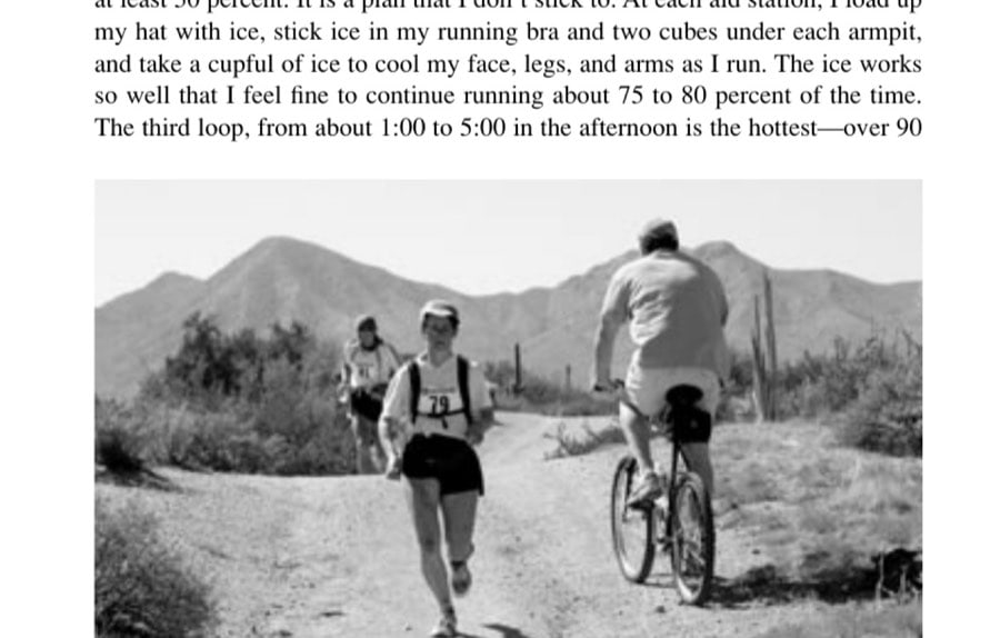 The author is feeling good at 30 miles.