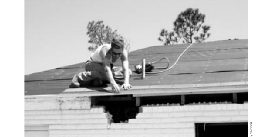The Hard Way 15 Sam in Bay St. Louis, Mississippi, volunteering after Hurricane Katrina, before his 51 in 50 in 50.