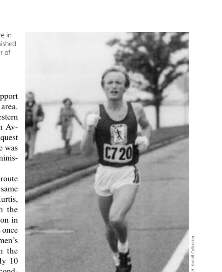 Doug Kurtis, shown here in the 1980 race where he finished second, is a six-time winner of the event.
