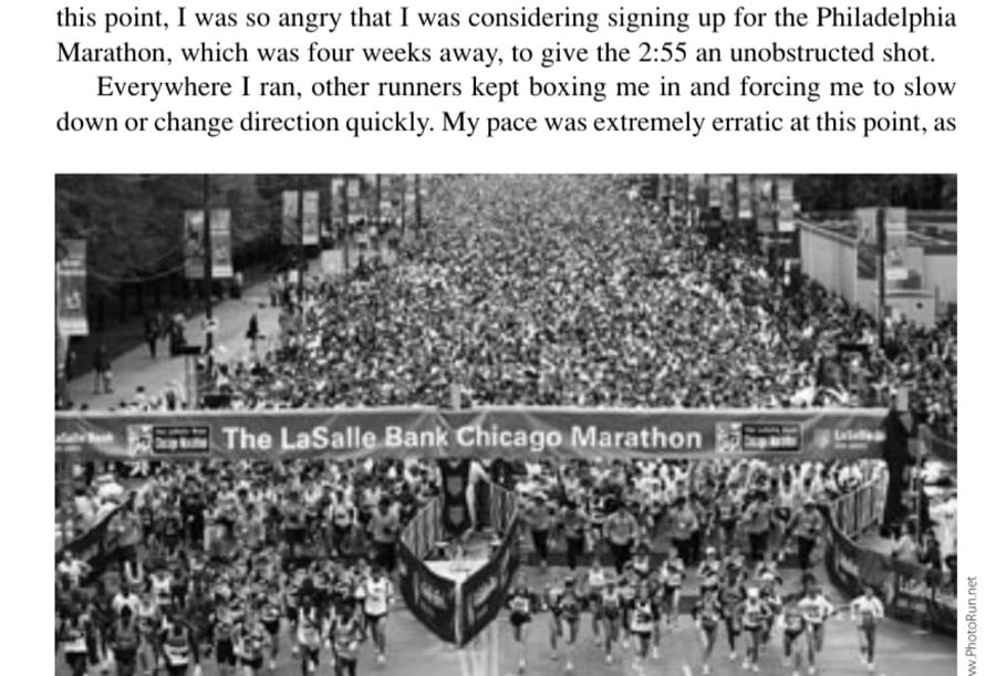 Terry Versus The Marathon: Round Three 10 Start line—Some people get to start running when the gun goes off. They must be good or something.