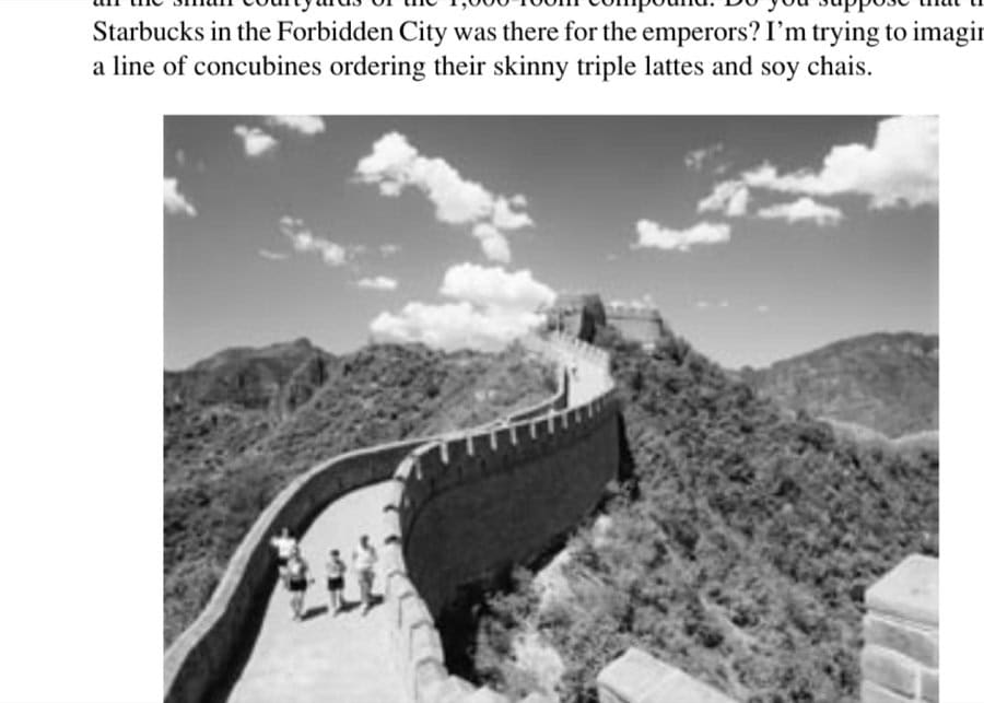 Exploring the Great Wall two days prerace isn't in any recognized training plan.