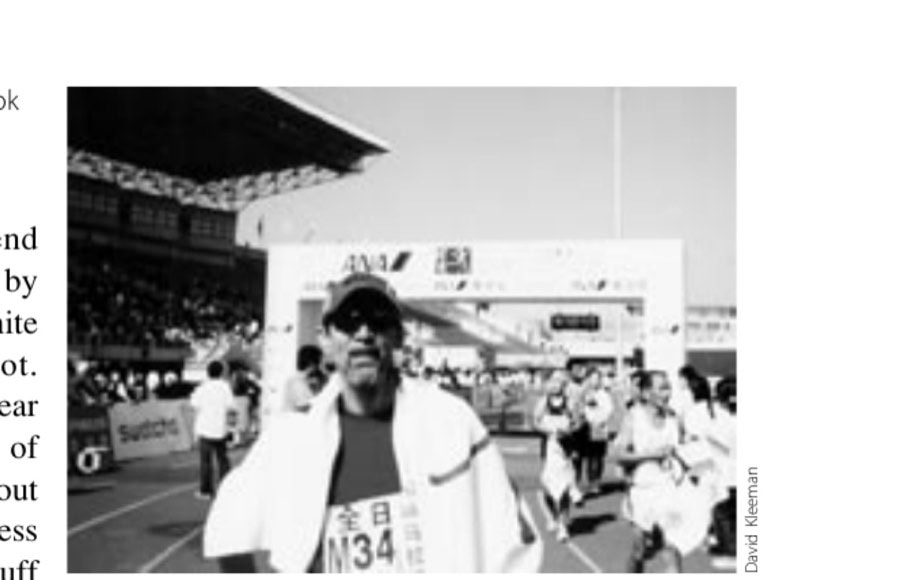 Worldwide, finish lines look similar and very welcome.