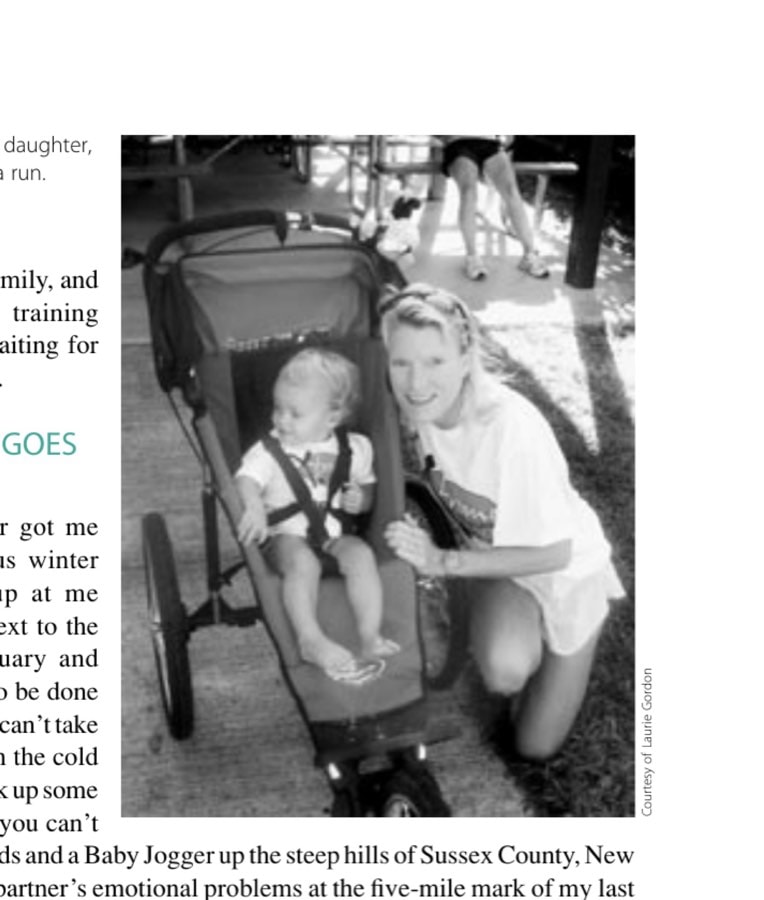 My New Training Partner 6 The author and her daughter, Ashley Rose, ready for a run.