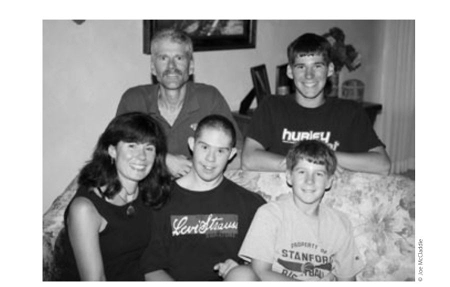 “Aj.” Twietmeyer 9 Tim and his wife, Kathy, pose with their sons (left to right), Trevor, Matthew, and Austin.