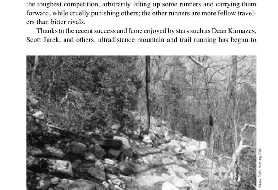 East Versus West Mountain Running 5 Just south of Edinburg Gap, the infamous Short Mountain section of the Massanutten Mountain Trails 100 Miler.