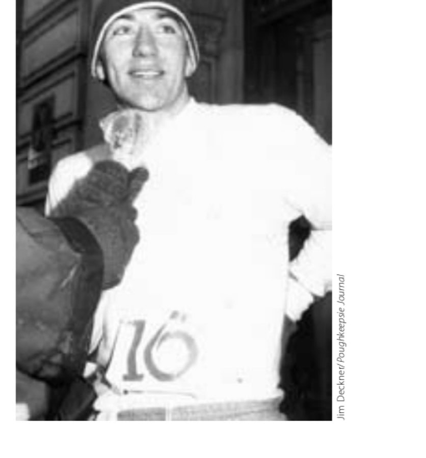 Tom Osler, just minutes after winning the National RRC 50-Mile Championship in Poughkeepsie, New York, in 5:52:33 on a rainy Thanksgiving Day, November 23, 1967.
