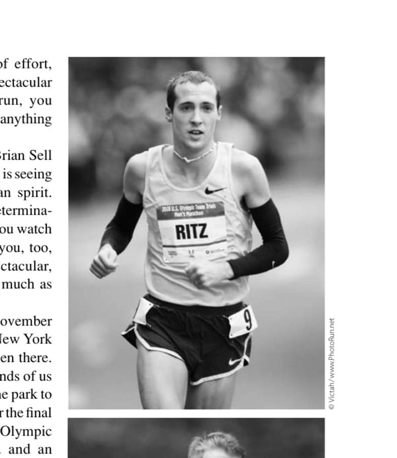Townsmen Of A Stillertown 11 Dathan Ritzenhein (top) and Brian Sell.